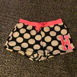 Girls Letter “H” Sleep/Lounge Shorts